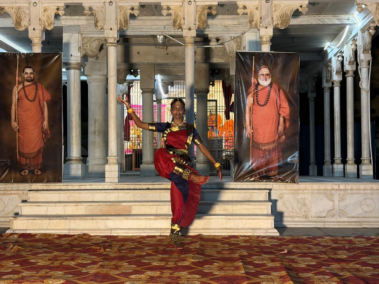 Swapna performing at Ayodhya and Kashi